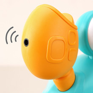خرچنگ موزیکال شارژی سنسوردار آبی electric induction cute crab blue -اسباب بازی